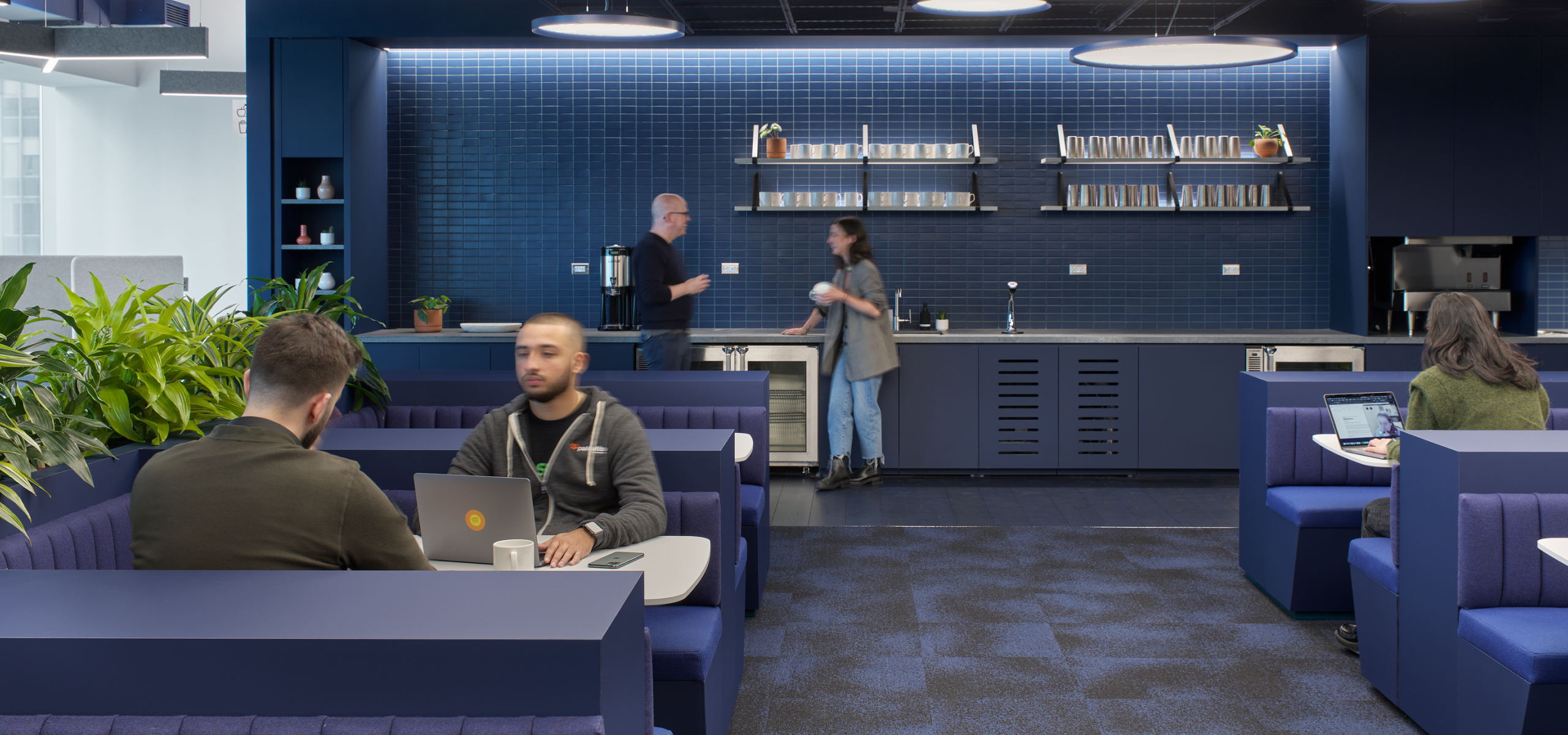 Confidential Digital Audio Streaming & Media Company Dining Area